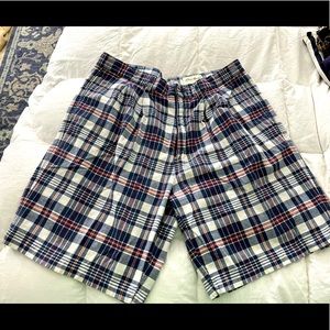 Eddie Bauer plaid shorts